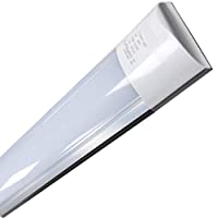 Luminaria LED de Superficie 120 cm- 40w. Color Blanco Frio (6500K). Tubo LED T8. 3300 lumenes. A++